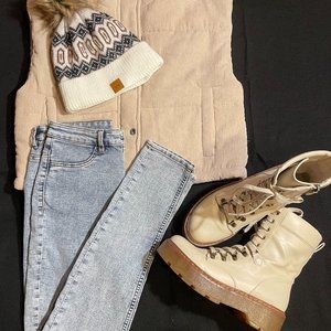 Blue, H&M, Skinny Jeans, Size 6